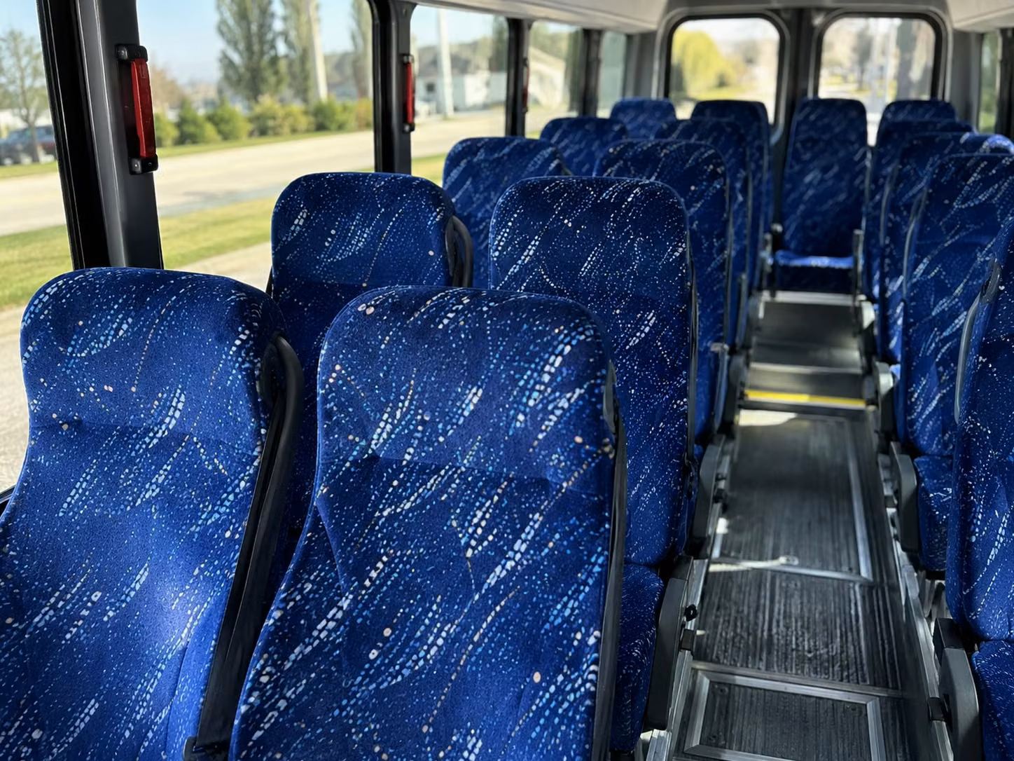 15 passenger minibus inside