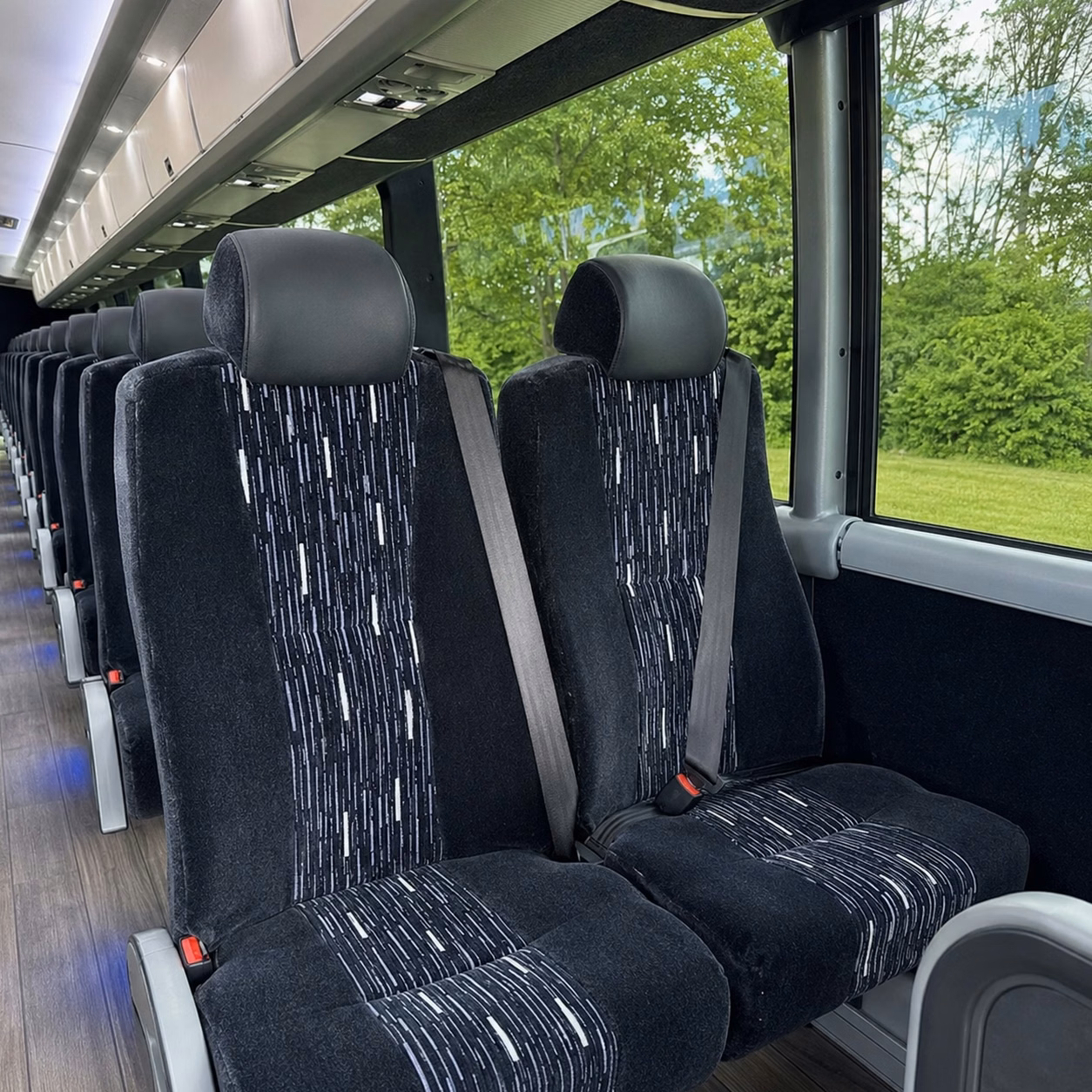 charter bus rentals for moreno valley corporate events and conferences