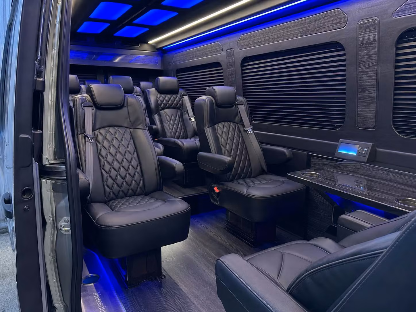 sprinter van transportation for groups and events across moreno valley
