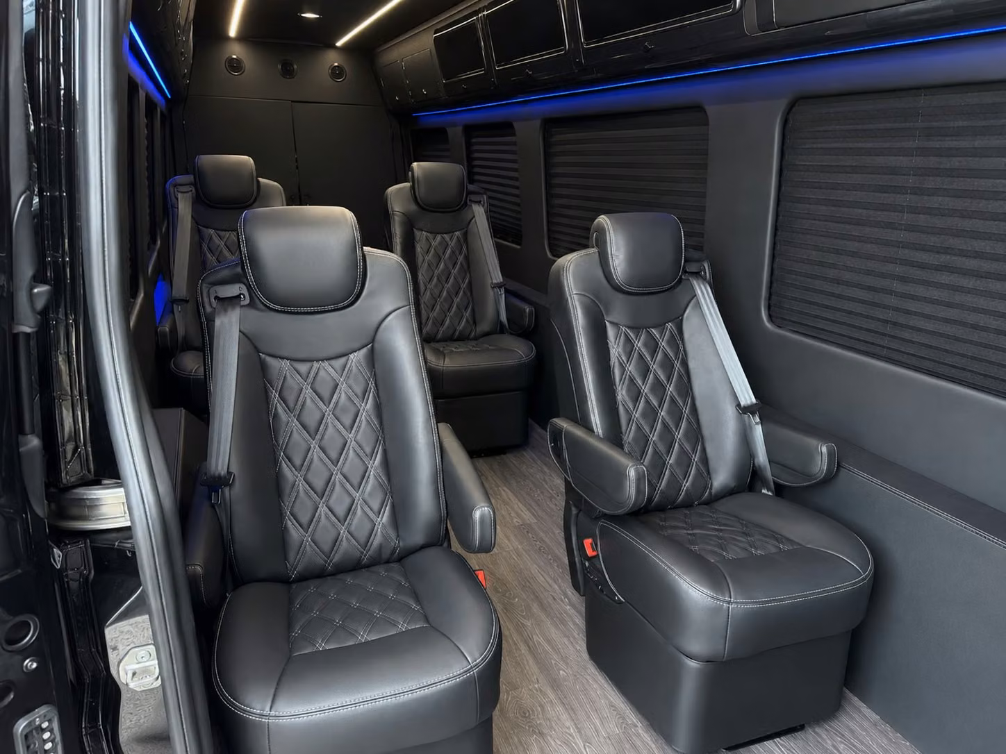 sprinter van with driver interior